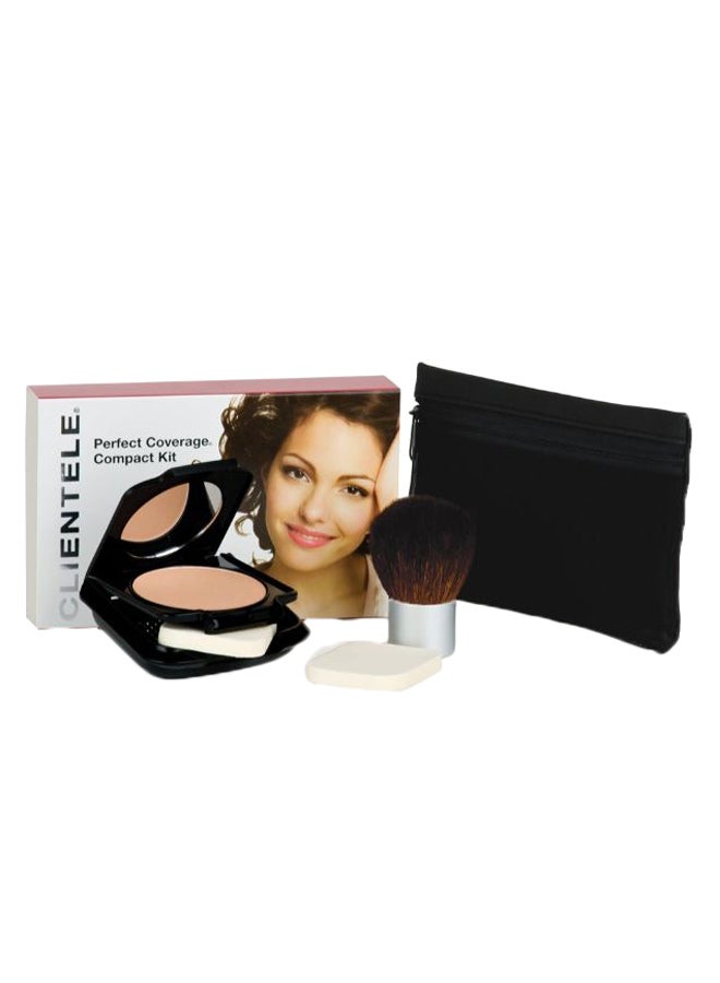 clientele Perfect Coverage Compact Kit Tan - Image 2