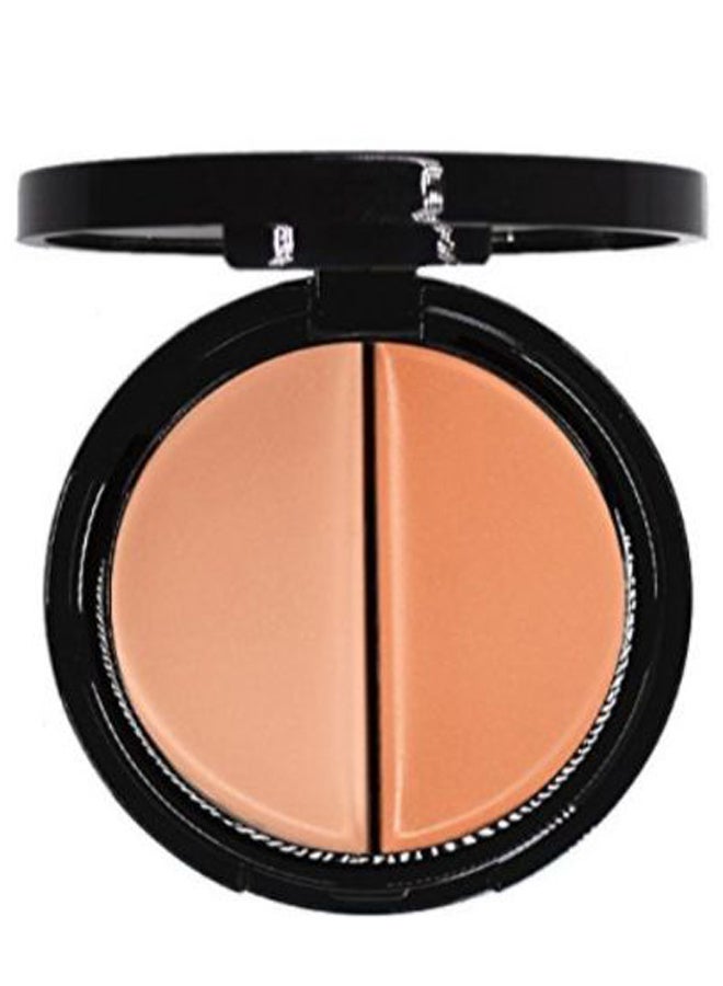 EVE PEARL Dual Salmon Concealer And 202 Blender Brush Light Beige  - Image 2