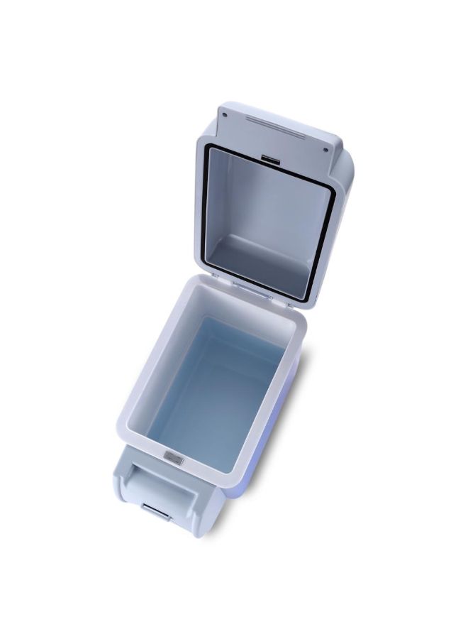 Generic - Portable Car Refrigerator And Heater 7.5 L REF-7.5L Blue/Grey - Image 1