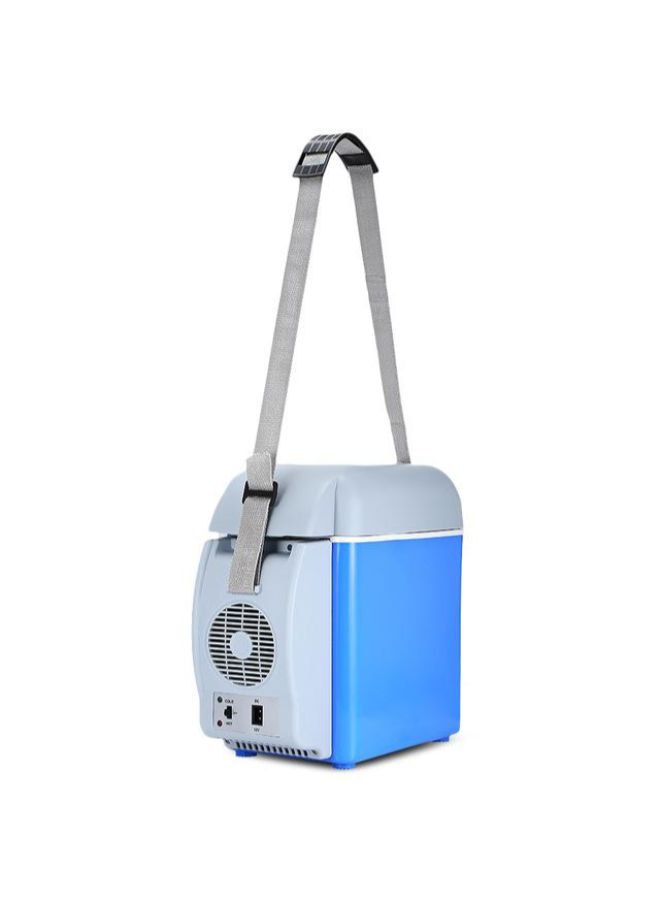 Generic - Portable Car Refrigerator And Heater 7.5 L REF-7.5L Blue/Grey - Image 1