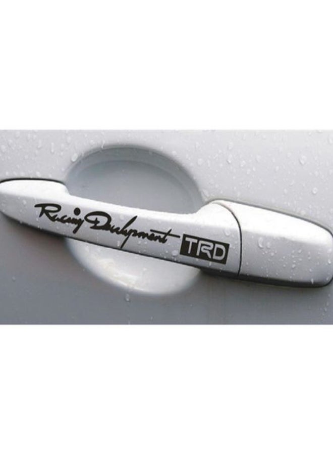 مجموعة ملصقات للسيارة تحمل عبارة Racing Development من 4 قطع - Image 2