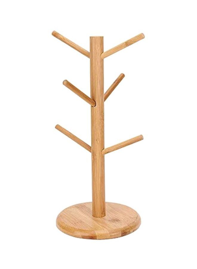 Generic Wooden Cup Holder Beige 