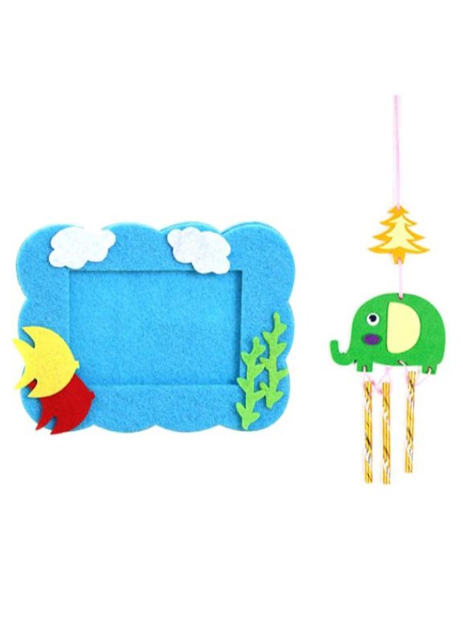 Better Look 2-Piece Handmade Photo Frame And Wind Chime Set