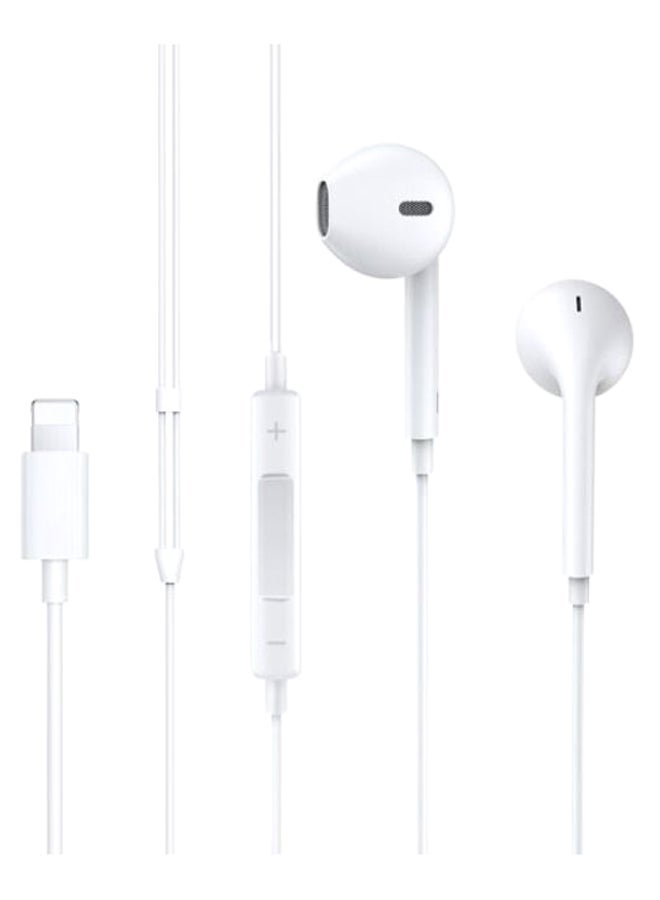 Generic - Lightning Wired In-Ear Earphone White - Image 1
