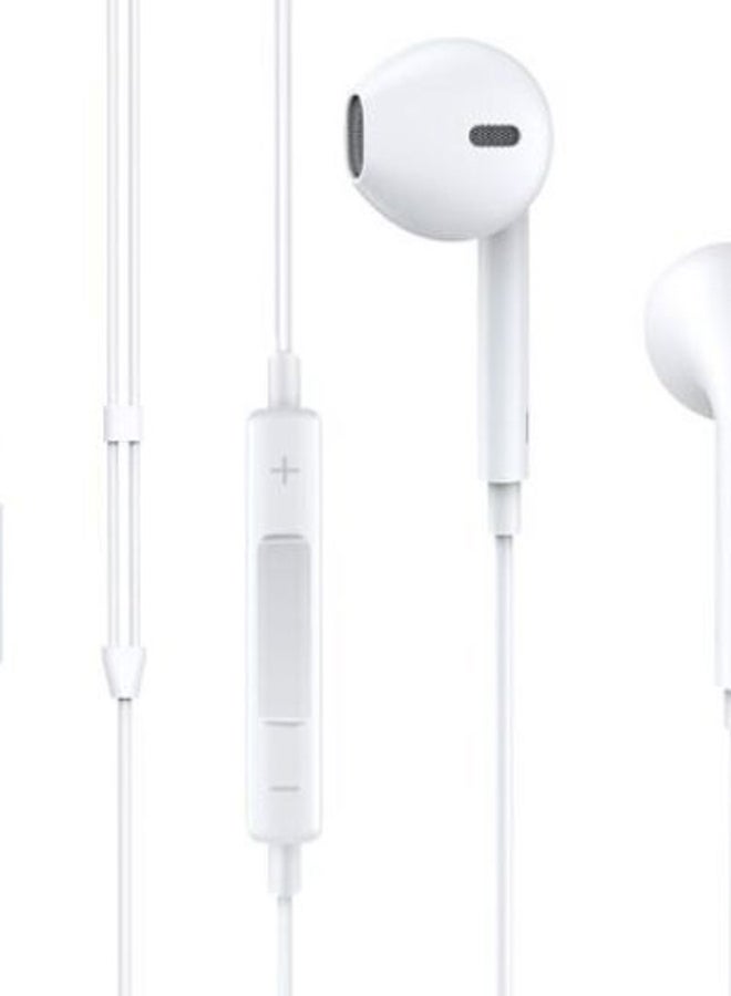 Generic - Lightning Wired In-Ear Earphone White - Image 1