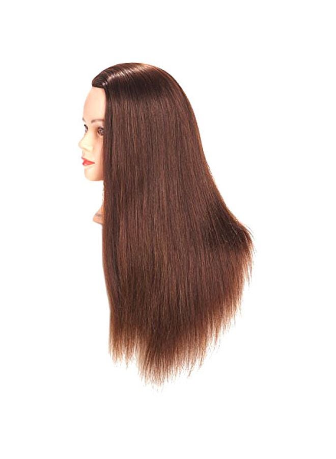 HAIRGINKGO Long Straight Hair Wig Brown - Image 1