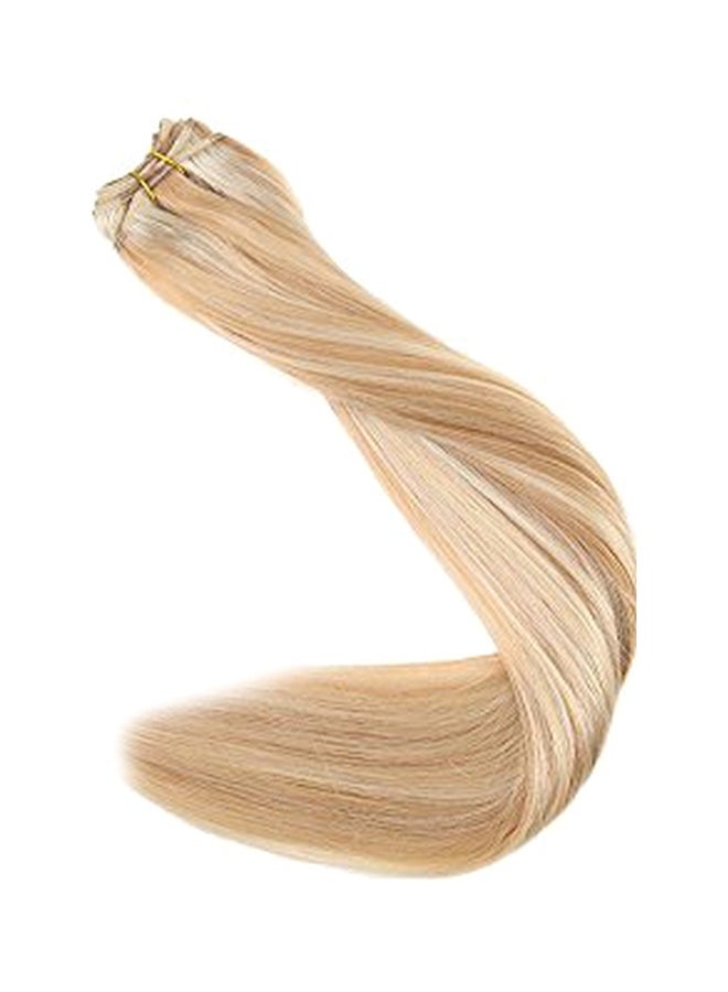 Full Shine Straight Hair Extension 27 Honey Blonde 20inch  - Image 1