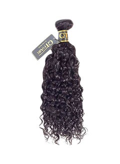 QTHAIR Natural Curly Hair Extension Black 20inch  - Image 1