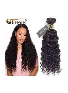 QTHAIR Natural Curly Hair Extension Black 20inch  - Image 2