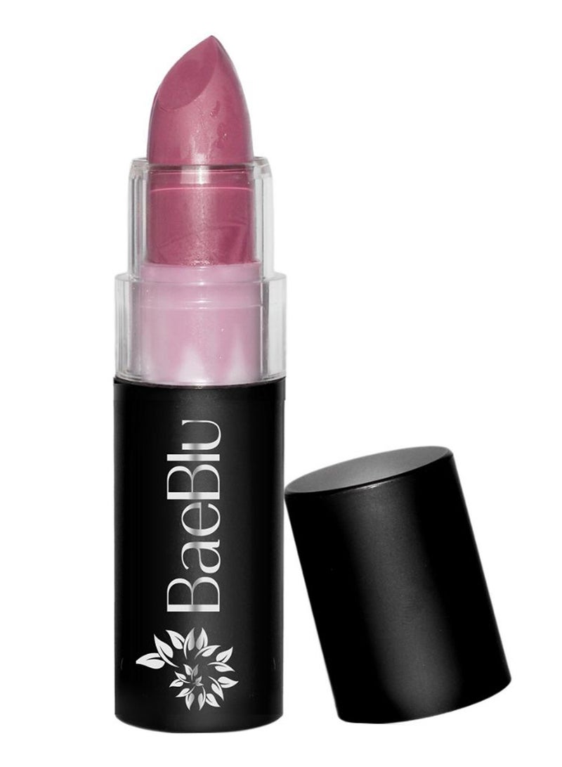 BaeBlu Hydrating Antioxidant-Rich Shiny Lipstick Sweet Pea - Image 1
