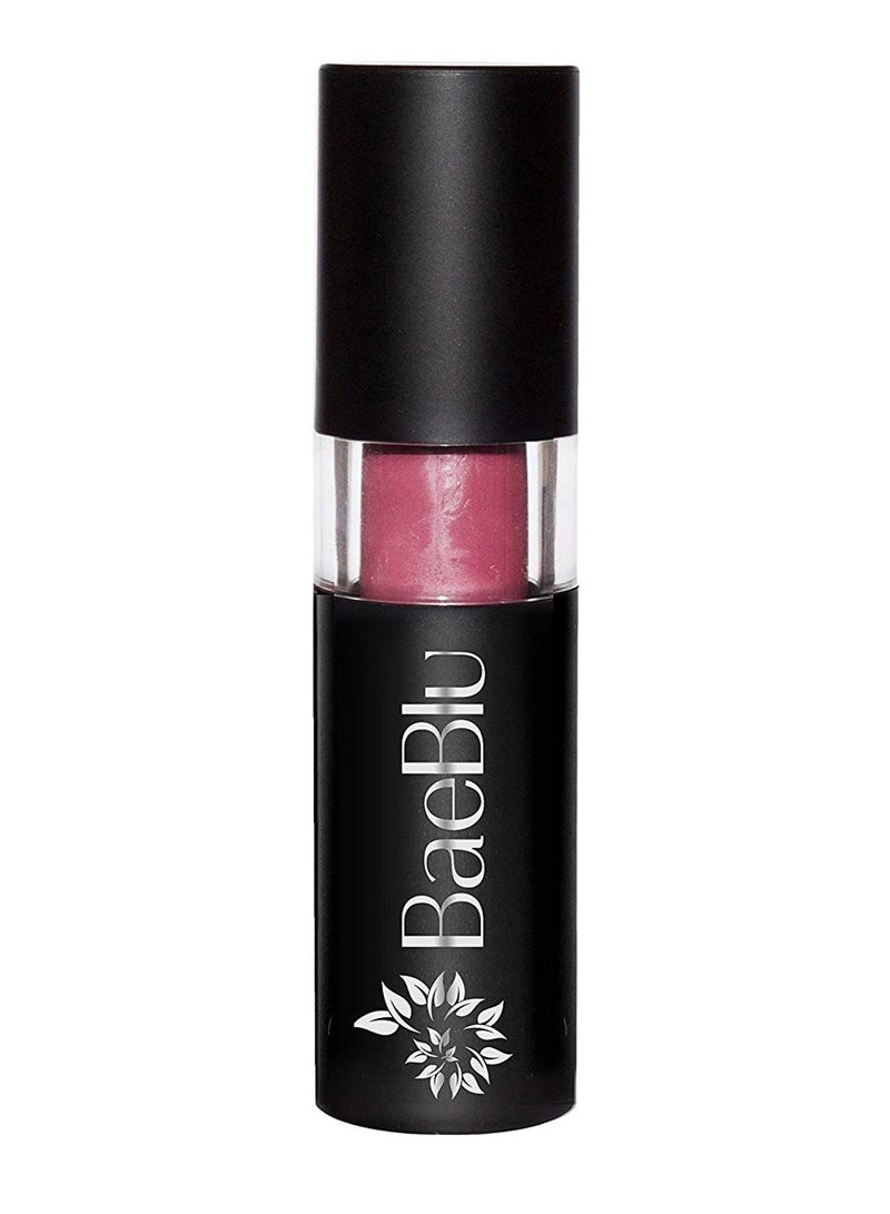 BaeBlu Hydrating Antioxidant-Rich Shiny Lipstick Purely Plum - Image 2