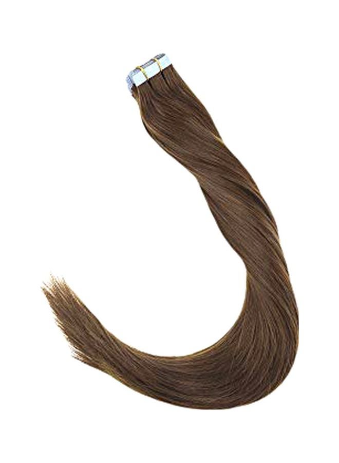 20-Piece Tape-In Straight Hair Extension Brown 26inch - v1570889002/N30613639A_1