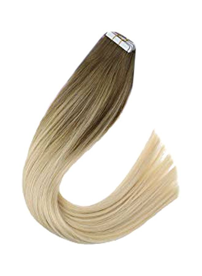 VeSunny - 20-Piece Straight Hair Extension Set 60 Blonde 22inch - Image 1