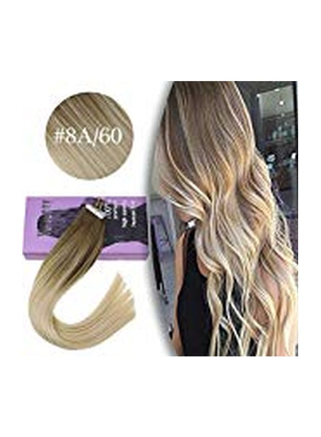 VeSunny - 20-Piece Straight Hair Extension Set 60 Blonde 22inch - Image 1