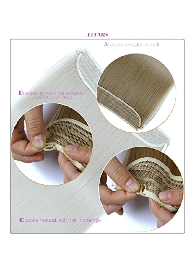 سارلا وصلة شعر مستقيمة أشقر بليتش 613 22بوصة - Image 2