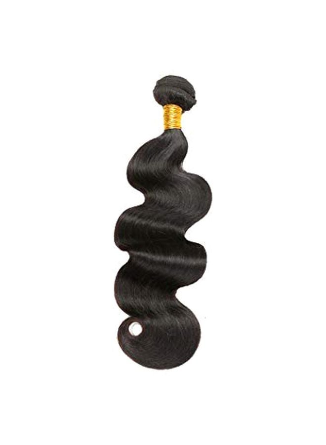 Yuyongtai Hair - 3-Piece Wavy Hair Extension Set Black - Image 1