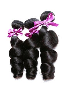 Pack Of 3 8A Brazillian Hair Extensions Black
