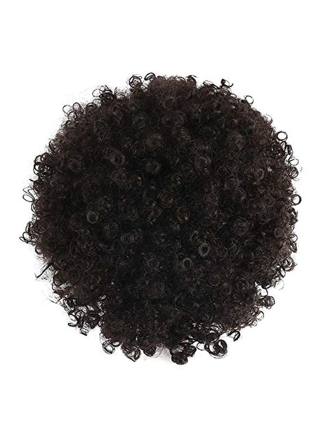 Curly And Short Hair Wig Black