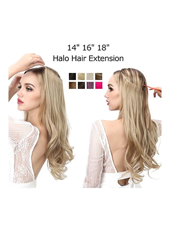 سارلا وصلة شعر أملس غير معالج بلوند 18بوصة - Image 2