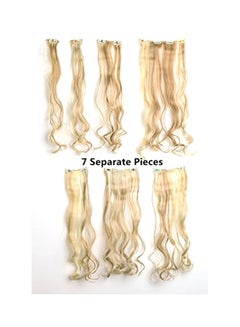 7-Piece Heat Resistance Synthetic Hair Clip in Hair Extensions Dark Brown-4# 20inch - v1570889974/N30610260A_2