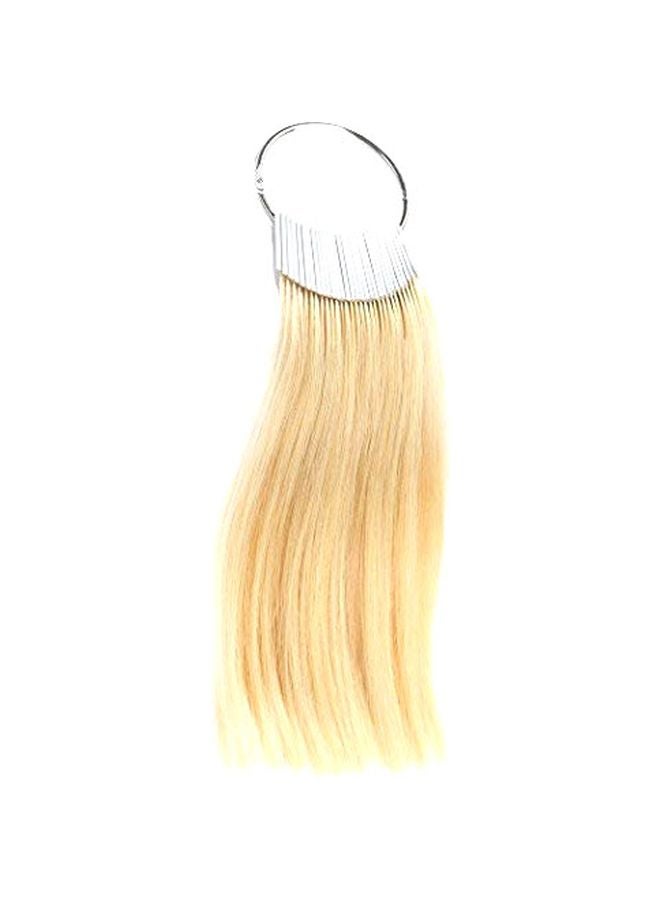 مجموعة وصلات شعر أملس مكونة من 30 قطعة ذهبي 8بوصة