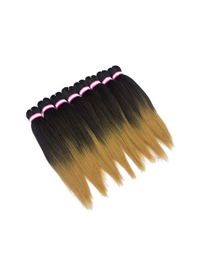 Dorsanee - 8-Piece Straight Hair Extensions 1B/27 20inch - Image 1