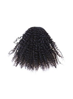 زجزاج هير وصلة شعر كيرلي بقطعة علوية للتثبيت أسود 14بوصة  - Image 2