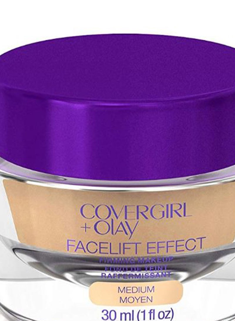 CoverGirl Olay Facelift Effect Foundation Cream 350 Medium - Image 2