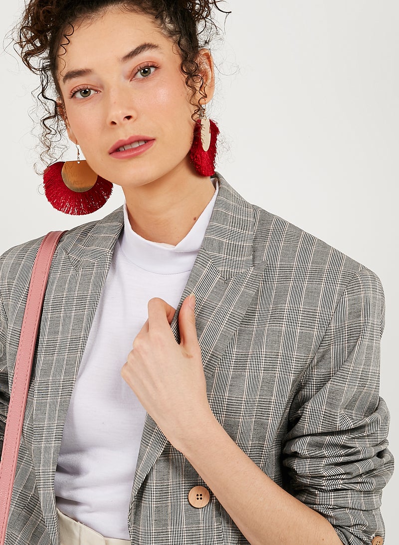 YUEJIN Plain Round Dangle Earrings - Image 4