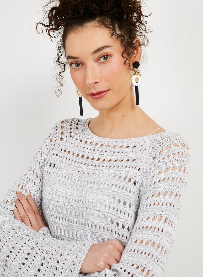 YUEJIN - Multi Shape Dangle Earrings - Image 1