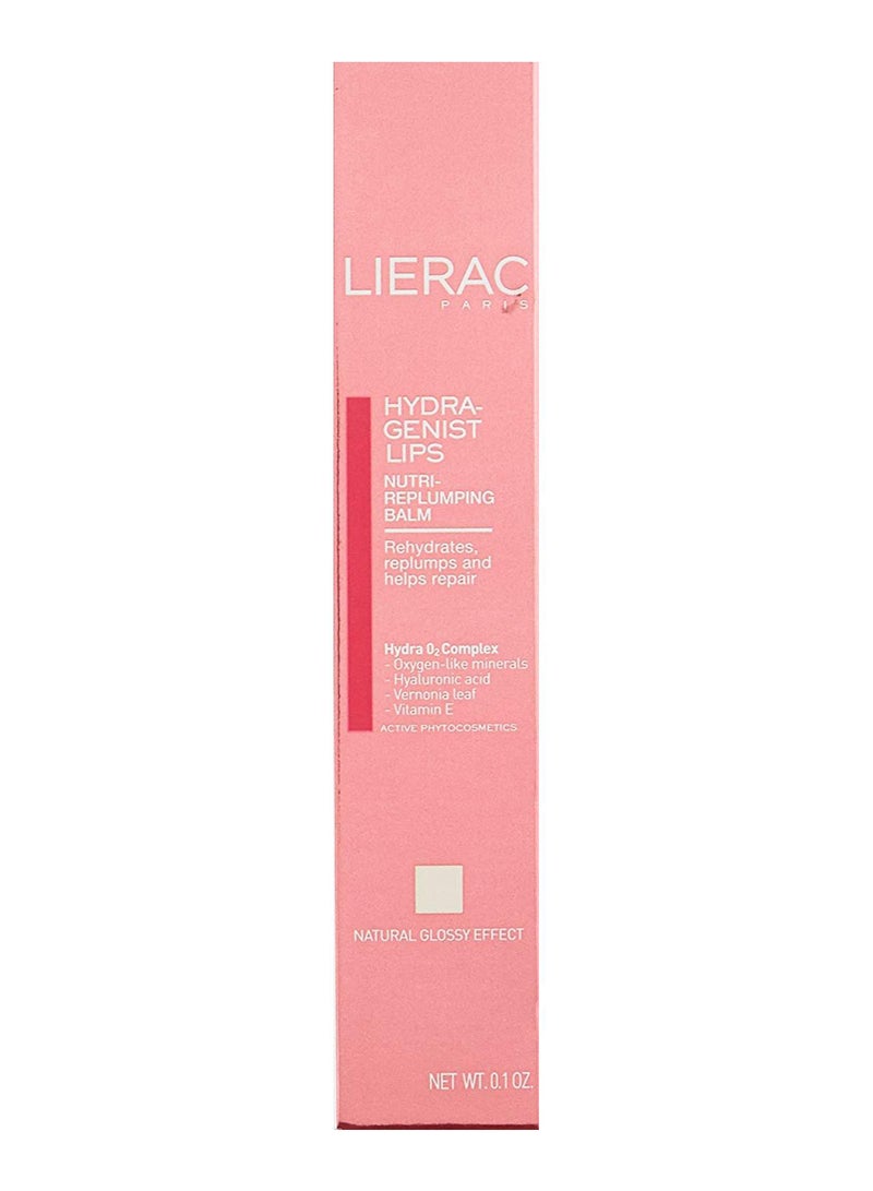 Lierac Hydragenist Naturi Replumping Lip Balm White 30grams  - Image 2