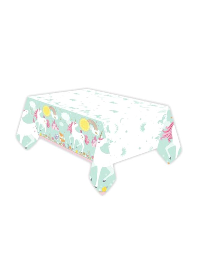 أمسكان طقم فوط للغداء بنمط وحيد القرن السحري مُكوَّن من 16 قطعة - Image 1