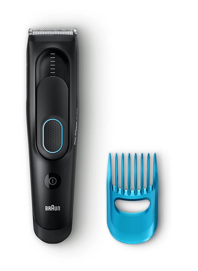 Fully Washable Hair Clipper Black/Blue
