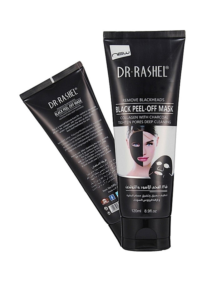 DR. RASHEL - Black Peel Off Mask Black 120ml - Image 1