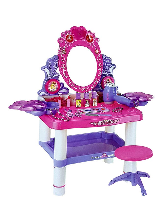 null - Vanity Makeup Play Set With Mirror And Music - Image 1