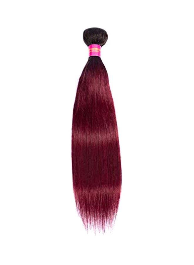 فيل مي وصلة شعر مستقيمة وطويلة خمري 22بوصة