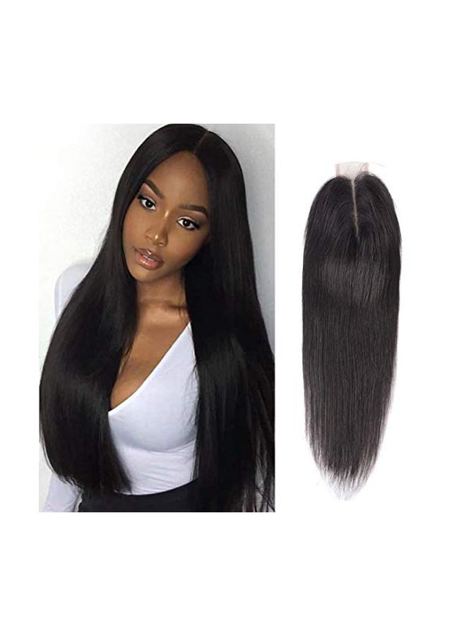 DAIMER Cheap Remy Brazilian Human Hair Extension Natural Black 10inch - Image 2