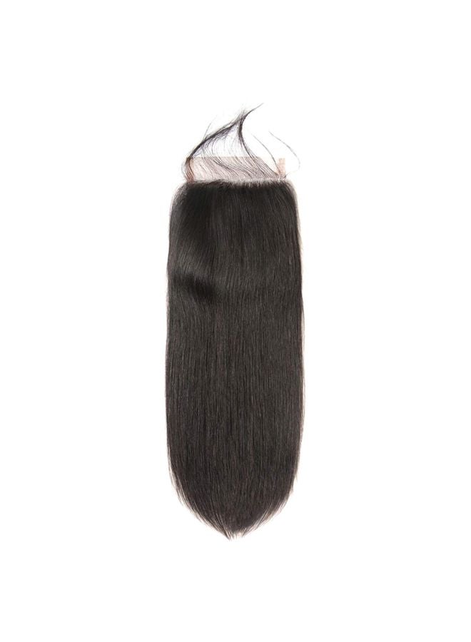 DAIMER Brazilian Virgin Remy Sew In Human Hair Extension Natural Black 10inch - Image 1