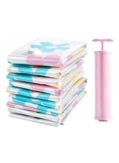 11-Piece Vacuum Storage Bag Set Multicolour 100x70cm