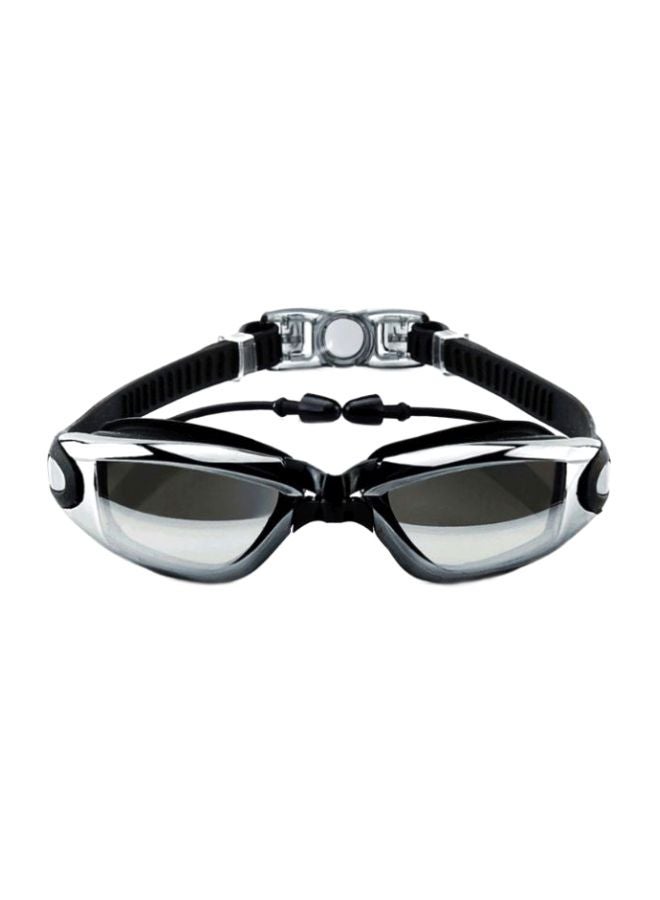 Generic UV Protected Swimming Goggles With Earplugs 