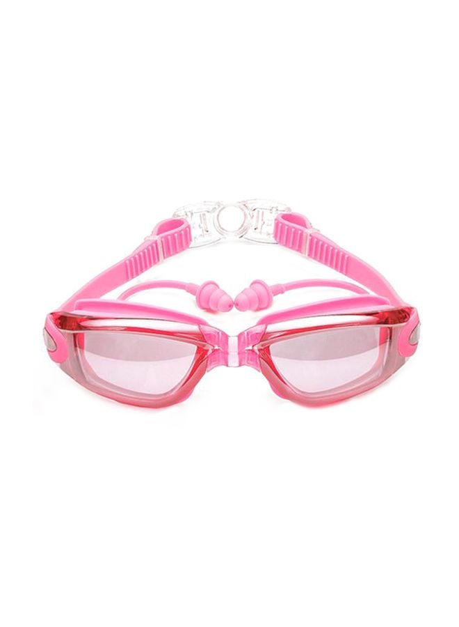 Generic Anti Fog Swimming Goggles With Earplugs 