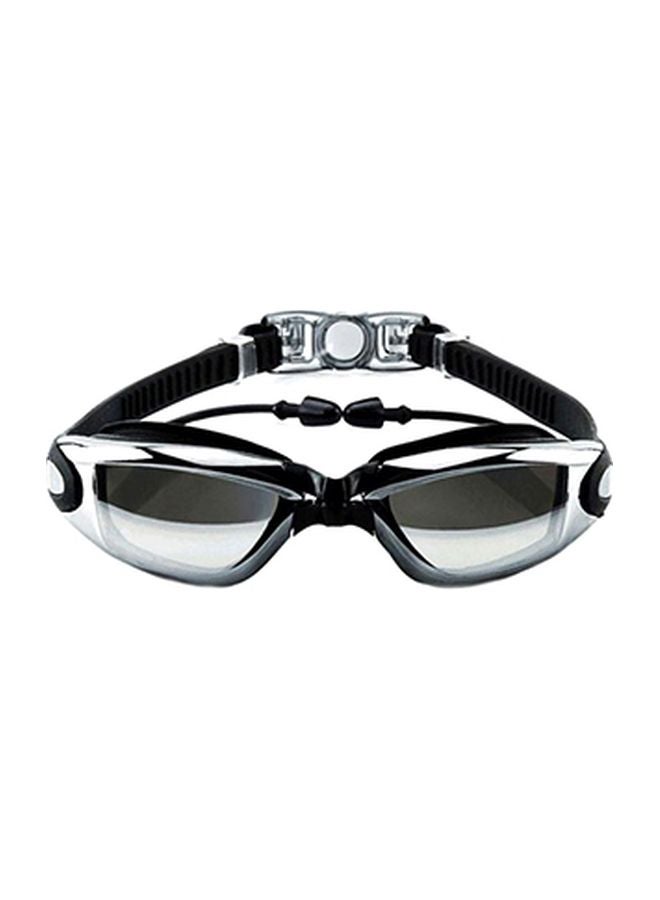 Generic Anti Fog Swimming Goggles With Earplugs 