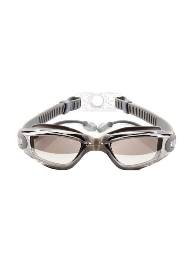 Generic UV Protected Swimming Goggles With Earplugs 