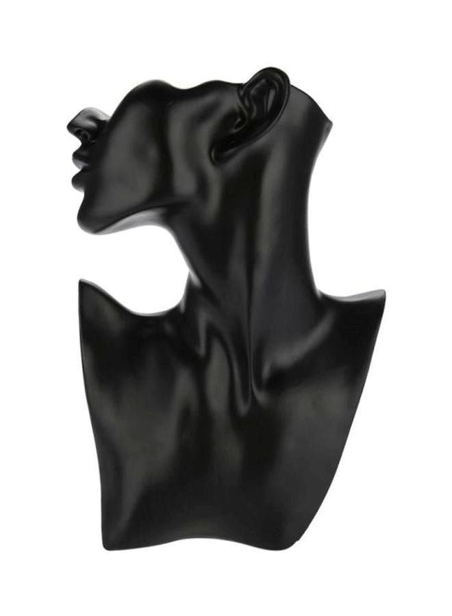 نموذج دمية العرض أسود