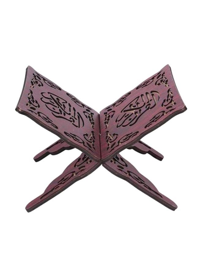 Wooden Quran Holder Red 15inch 