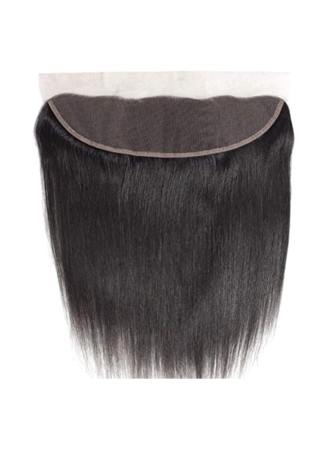 CCOLLEGE hair - Virgin Human Straight Hair Extension Black 14inch - Image 1