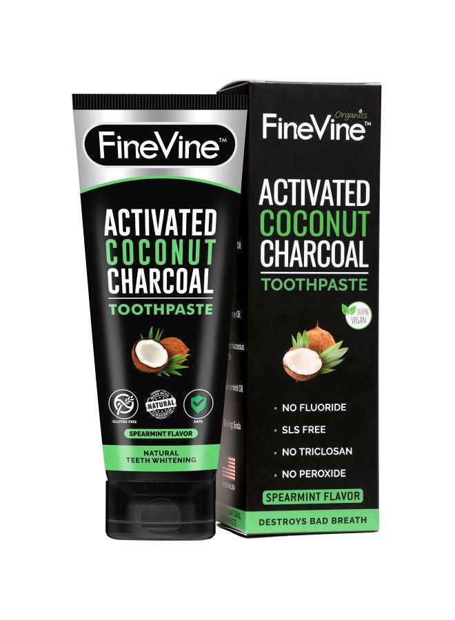 Finevine - Activated Charcoal Toothpaste Black - Image 1