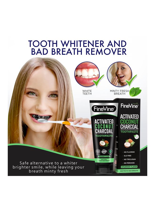 Finevine - Activated Charcoal Toothpaste Black - Image 1