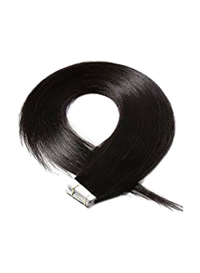 20-Piece Straight Hair Extension Set 1B Natural Black 12inch - v1571050489/N30618894A_1