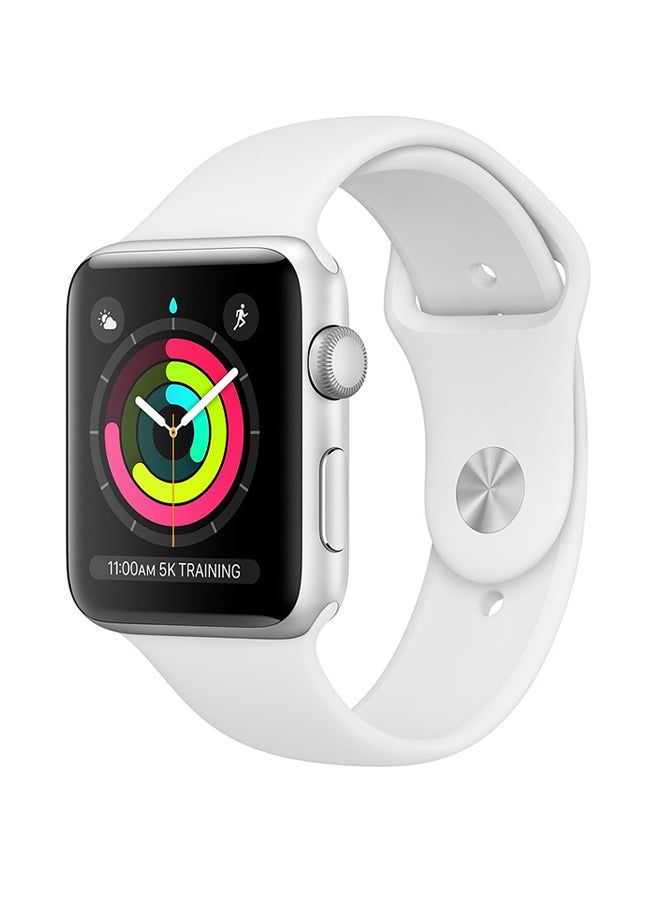 Pearl in Oyster - Replacement Band With Pin For Apple Watch Series 3/4/5 White - Image 1